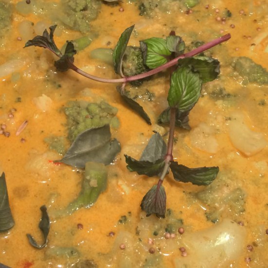 Puten-Kokos-Curry mit Couscous